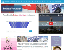 Tablet Screenshot of embassyvancouver.com